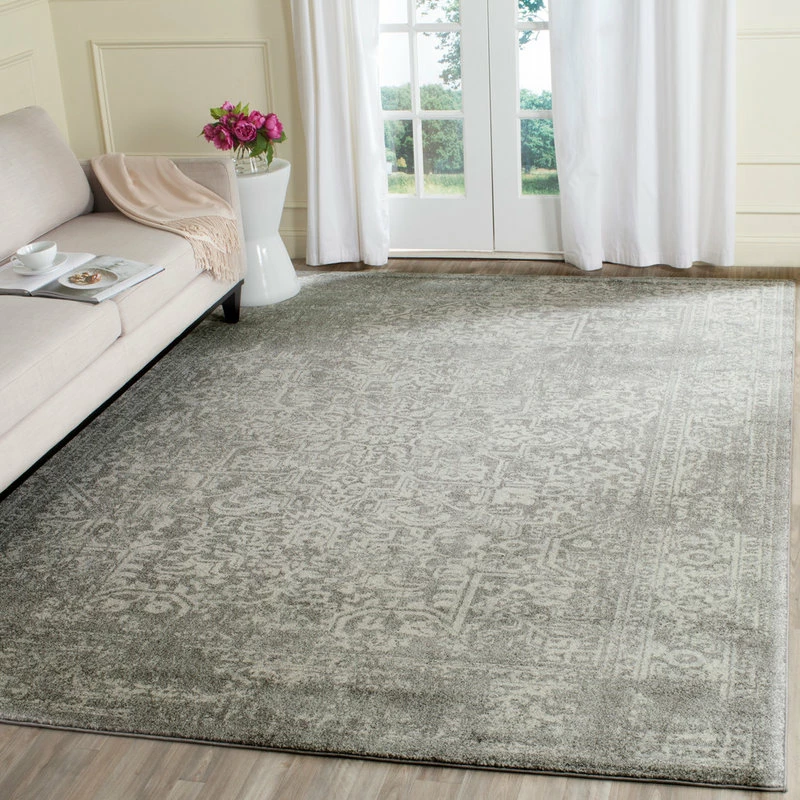 Deals 😉 Safavieh Evoke Collection EVK256 Rug, Silver/Ivory, 8' X 10' 🔔 1 Deals 😉 Safavieh Evoke Collection EVK256 Rug, Silver/Ivory, 8' X 10' 🔔
