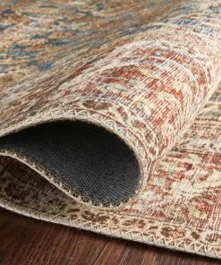 New 😍 Loloi Rugs Ocean, Rust Printed Polyester Layla Area Rug By Loloi II, 7'-6"x9'-6" 🎉 -Cheap Rugs Store 8bb1ddc10f760ad1 7568 w800 h800 b0 p0