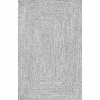 Wholesale 💯 NuLOOM Braided Lefebvre Indoor/Outdoor Area Rug, Salt And Pepper, 2'x3' 🛒
