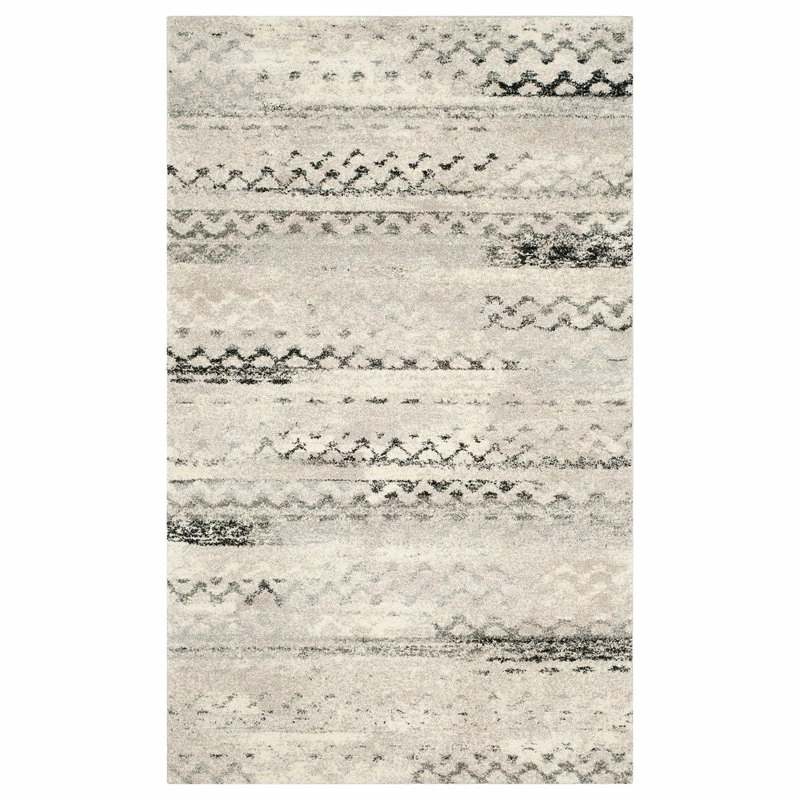 Best deal 🤩 Safavieh Retro Collection RET2136 Rug, Cream/Grey, 6' X 9' ⌛ 2 Best deal 🤩 Safavieh Retro Collection RET2136 Rug, Cream/Grey, 6' X 9' ⌛ - Image 2