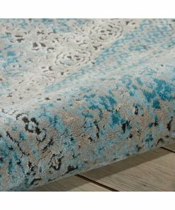 Best Sale 🔥 Nourison Karma Rug, Blue, 3'9"x5'9" 🌟 -Cheap Rugs Store 9101116f0a9dd80d 5938 w800 h800 b0 p0