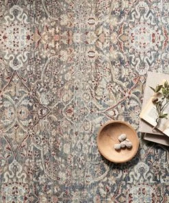 Discount ❤️ Loloi Rugs Chris Loves Julia X Loloi Jules Denim/Spice 7'-6" X 9'-6" Area Rug 🔔 -Cheap Rugs Store 9121460d0163b782 0510 w800 h800 b0 p0