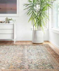 Brand new 🔔 Loloi Rugs Ocean, Rust Printed Polyester Layla Area Rug By Loloi II, 9'-0"x12'-0" 👍