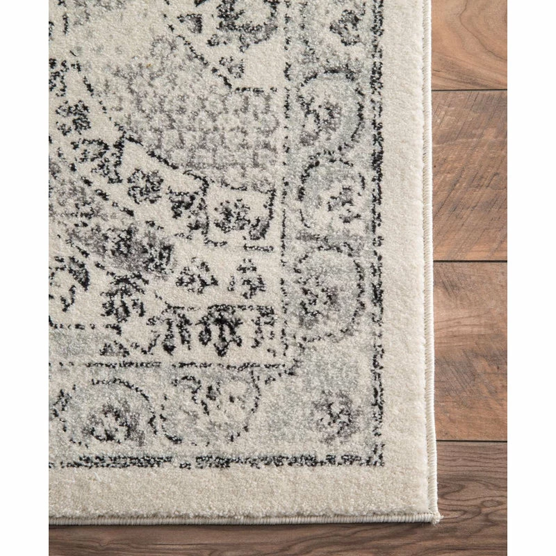 Promo ⌛ NuLOOM Vintage Minta Transitional Area Rug, Gray, 9'x12' 🤩 4 Promo ⌛ NuLOOM Vintage Minta Transitional Area Rug, Gray, 9'x12' 🤩 - Image 4