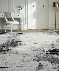 Buy 👏 Kalaty Rug Corp Solstice Gray Tones, White Area Rug, Gray, 5'3"x7'6" 🤩 -Cheap Rugs Store 9561759b0ced898c 1258 w800 h800 b0 p0