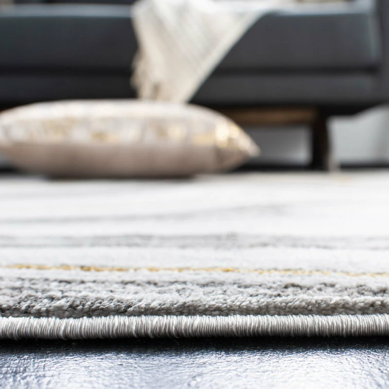 Deals 😍 Safavieh Craft CFT819 Power Loomed Rug, Grey/Gold, 8'x10' ⌛ 3 Deals 😍 Safavieh Craft CFT819 Power Loomed Rug, Grey/Gold, 8'x10' ⌛ - Image 3