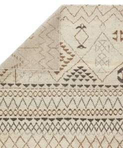 Promo ⌛ Jaipur Living Zamunda Hand-Knotted Geometric Cream/Brown Area Rug, 5'x8' ⌛ -Cheap Rugs Store 9711d7710f7f9d8c 0253 w800 h800 b0 p0