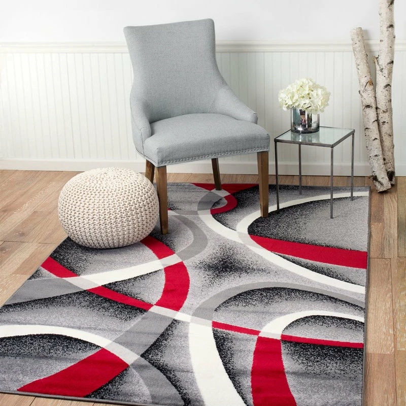 Best deal 🔥 Rug And Decor Inc. Summit Gray Red Abstract Area Rug, 7'4"x10'6" ❤️ 1 Best deal 🔥 Rug And Decor Inc. Summit Gray Red Abstract Area Rug, 7'4"x10'6" ❤️