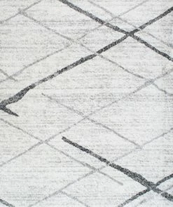 Discount 😍 NuLOOM Thigpen Striped Contemporary Area Rug, Gray, 4'x6' 🛒