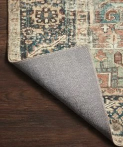 New 🌟 Loloi Rugs Margot Oriental Terracotta/Lagoon Area Rug, 5'0"x7'6" ⭐ -Cheap Rugs Store 9a61ea820142a09d 2417 w800 h800 b0 p0