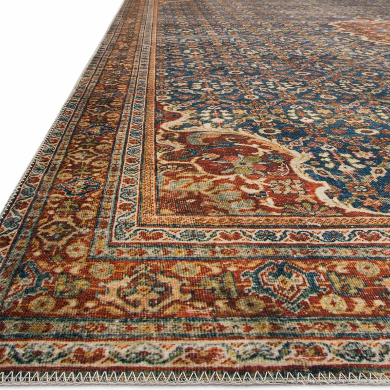Top 10 ⭐ Loloi Rugs Cobalt Blue Spice Printed Polyester Layla Area Rug By Loloi II, 2'-6"x9'-6" 🎉 1 Top 10 ⭐ Loloi Rugs Cobalt Blue Spice Printed Polyester Layla Area Rug By Loloi II, 2'-6"x9'-6" 🎉