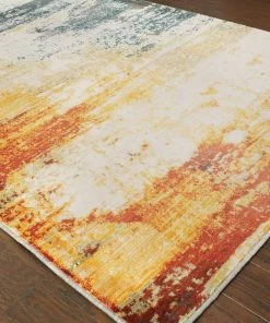 Cheapest ⭐ Oriental Weavers USA, Inc. Sedona 6365A Blue/Red 5'3" X 7'6" Rug 😍 -Cheap Rugs Store 9d417fd40c3cb074 3962 w800 h800 b0 p0