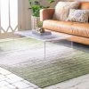 Flash Sale 😍 Unique Loom Green Ombre Outdoor 5' X 8' Area Rug 🤩
