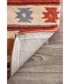 Outlet 🔥 NuLOOM Bronco Hand-Tufted Area Rug, Wine, 2'x3' ⭐ -Cheap Rugs Store 9f311e480e98a54e 2380 w800 h800 b0 p0