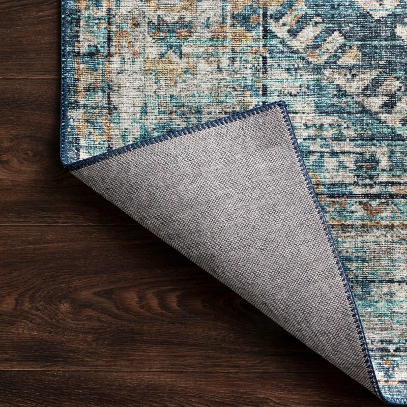Best reviews of ✔️ Loloi Rugs Skye Printed Area Rug By Loloi II, Denim/Natural, 7'6"x9'6" ✨ 5 Best reviews of ✔️ Loloi Rugs Skye Printed Area Rug By Loloi II, Denim/Natural, 7'6"x9'6" ✨ - Image 5