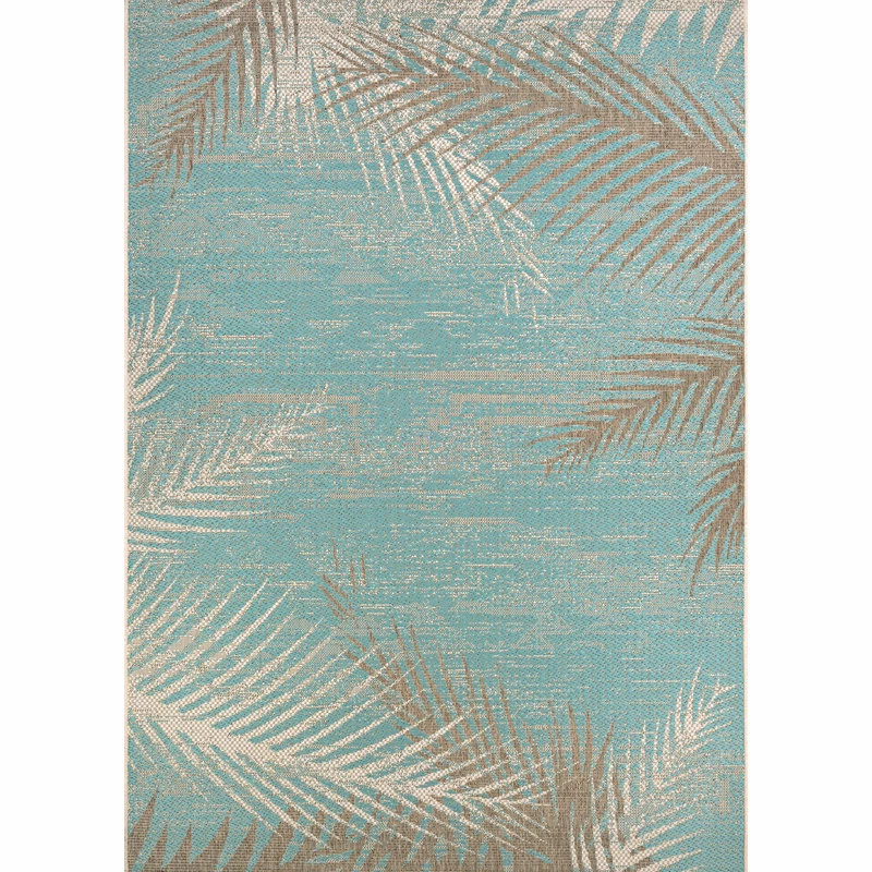 Buy ๐ Couristan, Inc. Couristan Monaco Tropical Palms Indoor/Outdoor Area Rug, Aqua, 5'10"x9'2" ๐ฅฐ 3 Buy ๐ Couristan, Inc. Couristan Monaco Tropical Palms Indoor/Outdoor Area Rug, Aqua, 5'10"x9'2" ๐ฅฐ - Image 3