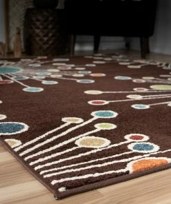 Cheapest 🥰 Orian Rugs Orian Veranda Indoor/Outdoor Retro Fit Area Rug, Brown, 3'10"x5'5" ✔️ -Cheap Rugs Store a0d152f70c620443 8355 w800 h800 b0 p0