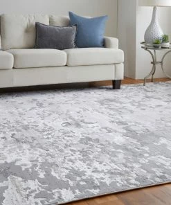 Best Pirce 🔔 Feizy Rugs Weave & Wander Orin Modern Metallic Fluid Rug, Silver/Gray, 8'x11' 😀 20 Best Pirce 🔔 Feizy Rugs Weave & Wander Orin Modern Metallic Fluid Rug, Silver/Gray, 8'x11' 😀 -Cheap Rugs Store a131bc5c0296409c 4326 w800 h800 b0 p0