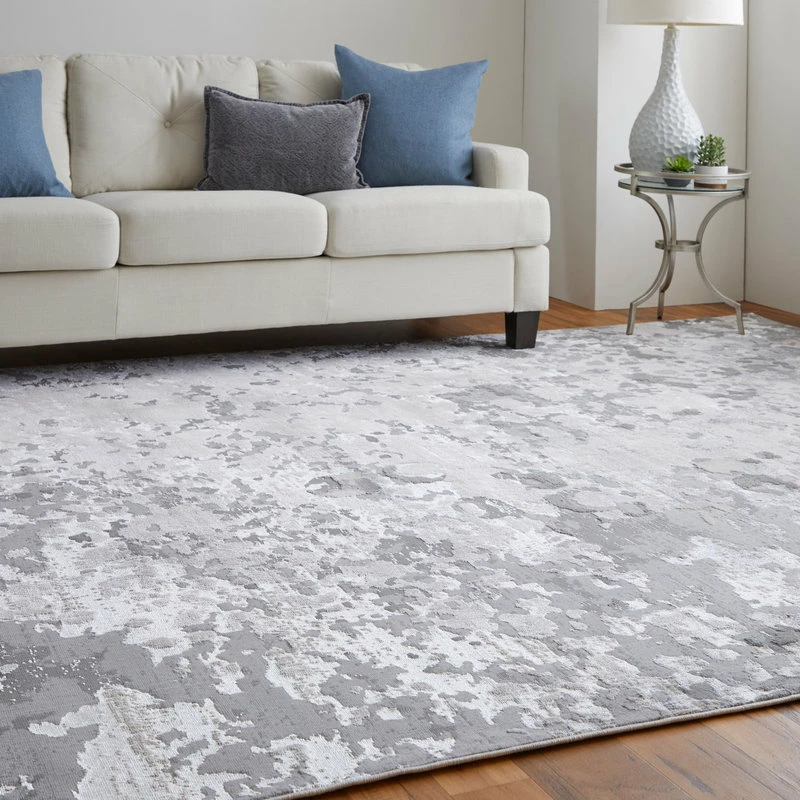Best Pirce 🔔 Feizy Rugs Weave & Wander Orin Modern Metallic Fluid Rug, Silver/Gray, 8'x11' 😀 10 Best Pirce 🔔 Feizy Rugs Weave & Wander Orin Modern Metallic Fluid Rug, Silver/Gray, 8'x11' 😀 - Image 10
