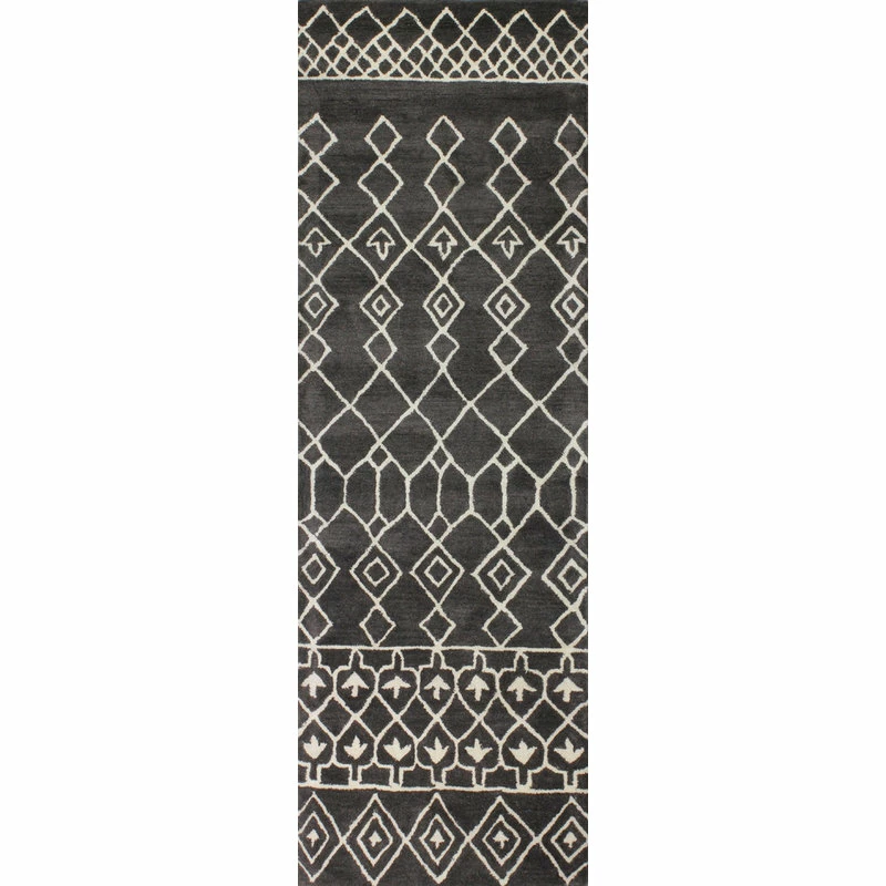 Best Sale 🎉 Bashian Avalon Area Rug, Charcoal, 2.6'x8' 🛒 3 Best Sale 🎉 Bashian Avalon Area Rug, Charcoal, 2.6'x8' 🛒 - Image 3