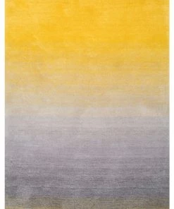 New โ๏ธ NuLOOM Hand-Tufted Ombre Shag Rug, Yellow, 5'x8' ๐