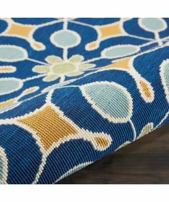 Flash Sale ❤️ Nourison Caribbean Floral Navy 4' X ROUND Indoor Outdoor Area Rug 🔥 10 Flash Sale ❤️ Nourison Caribbean Floral Navy 4' X ROUND Indoor Outdoor Area Rug 🔥 -Cheap Rugs Store a3b1e4530e850415 6427 w800 h800 b0 p0