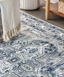 Discount 😉 JONATHAN Y Modern Persian Vintage Medallion Light Grey/Navy 8' X 10' Area Rug ✔️ 14 Discount 😉 JONATHAN Y Modern Persian Vintage Medallion Light Grey/Navy 8' X 10' Area Rug ✔️ -Cheap Rugs Store a4811c570376ad8d 2430 w800 h800 b0 p0
