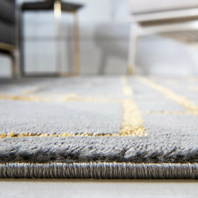 Budget 😀 Unique Loom Marilyn Monroe Gray/Gold Deco Glam Area Rug, 5'x8" ✨ 6 Budget 😀 Unique Loom Marilyn Monroe Gray/Gold Deco Glam Area Rug, 5'x8" ✨ - Image 6