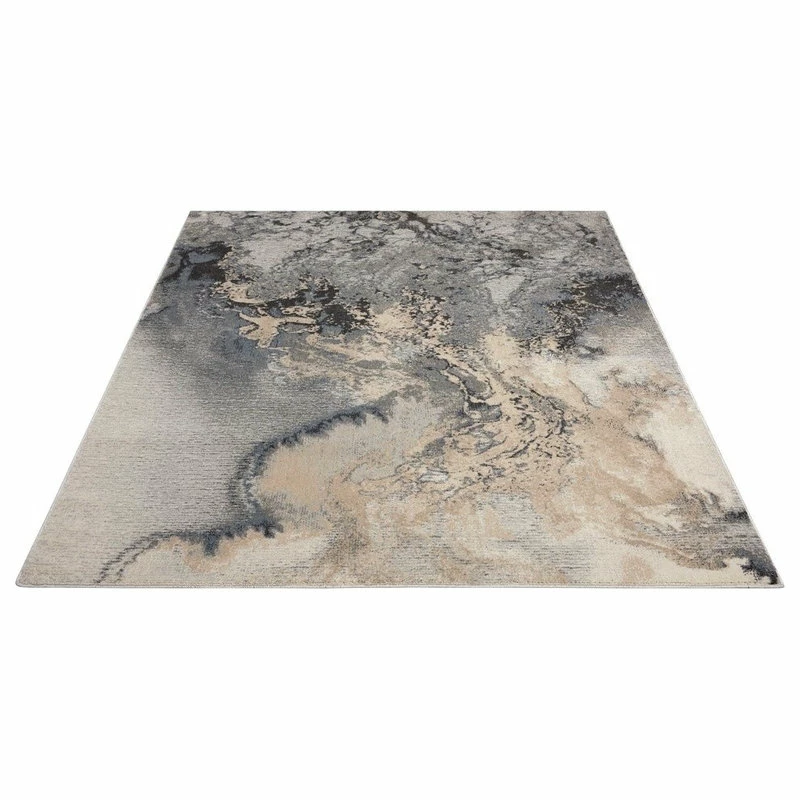 New 😍 Nourison Maxell Gray Area Rug, 7'10"x10'6" 🥰 3 New 😍 Nourison Maxell Gray Area Rug, 7'10"x10'6" 🥰 - Image 3