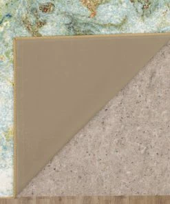 Promo 🔔 Mohawk Home Aurora Marble Rug, 5'x8' ✔️