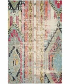 Outlet 🥰 Safavieh Monaco Collection MNC222 Rug, Multi, 9' X 12' 🔔 -Cheap Rugs Store a6b177300800420f 5994 w800 h800 b1 p0