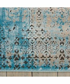 Best Sale 🔥 Nourison Karma Rug, Blue, 3'9"x5'9" 🌟 -Cheap Rugs Store a71118ea0a9dd80a 5938 w800 h800 b0 p0