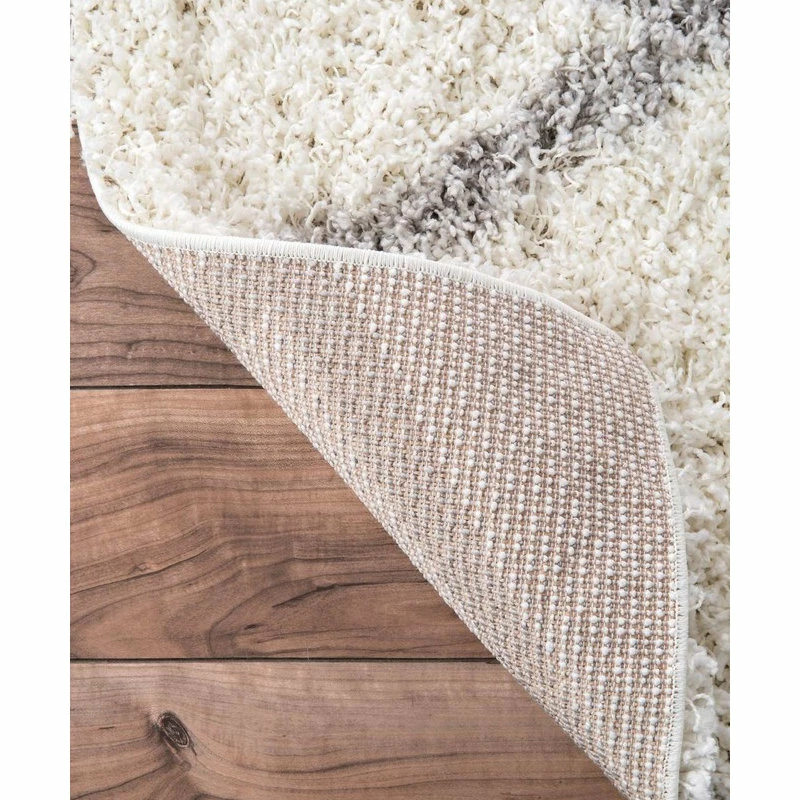 Coupon 🔔 NuLOOM Soft And Plush Diamond Trellis Moroccan Lattice Shag Rug, 9'2"x12' ✨ 4 Coupon 🔔 NuLOOM Soft And Plush Diamond Trellis Moroccan Lattice Shag Rug, 9'2"x12' ✨ - Image 4