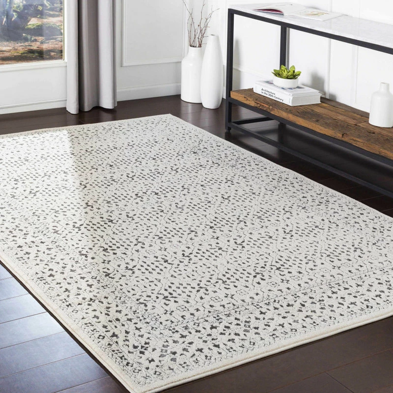 Top 10 😀 Hauteloom Sattley Updated Traditional Farmhouse 7'10" X 10'2" Area Rug ✔️ 3 Top 10 😀 Hauteloom Sattley Updated Traditional Farmhouse 7'10" X 10'2" Area Rug ✔️ - Image 3