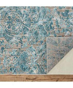 Best reviews of 😉 Feizy Rugs Weave & Wander Arsene Scroll Print Textured Rug, Aqua, 5'3"x7'6" ❤️ -Cheap Rugs Store b001fc940185ab96 4310 w800 h800 b0 p0