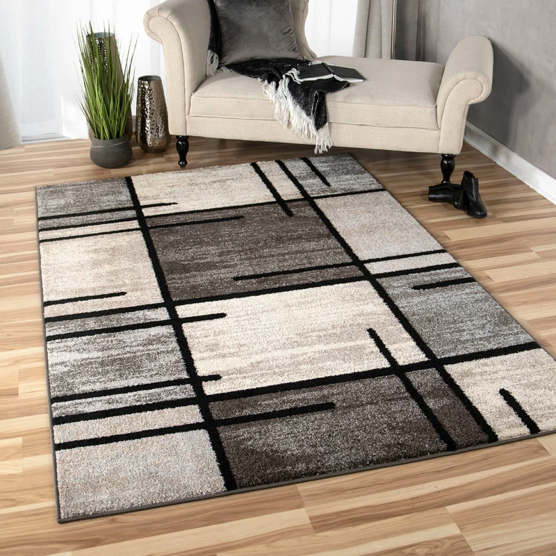Outlet 😀 Orian Rugs Orian American Heritage Armada Blocks Area Rug, Gray, 5'3"x7'6" ✔️ 1 Outlet 😀 Orian Rugs Orian American Heritage Armada Blocks Area Rug, Gray, 5'3"x7'6" ✔️