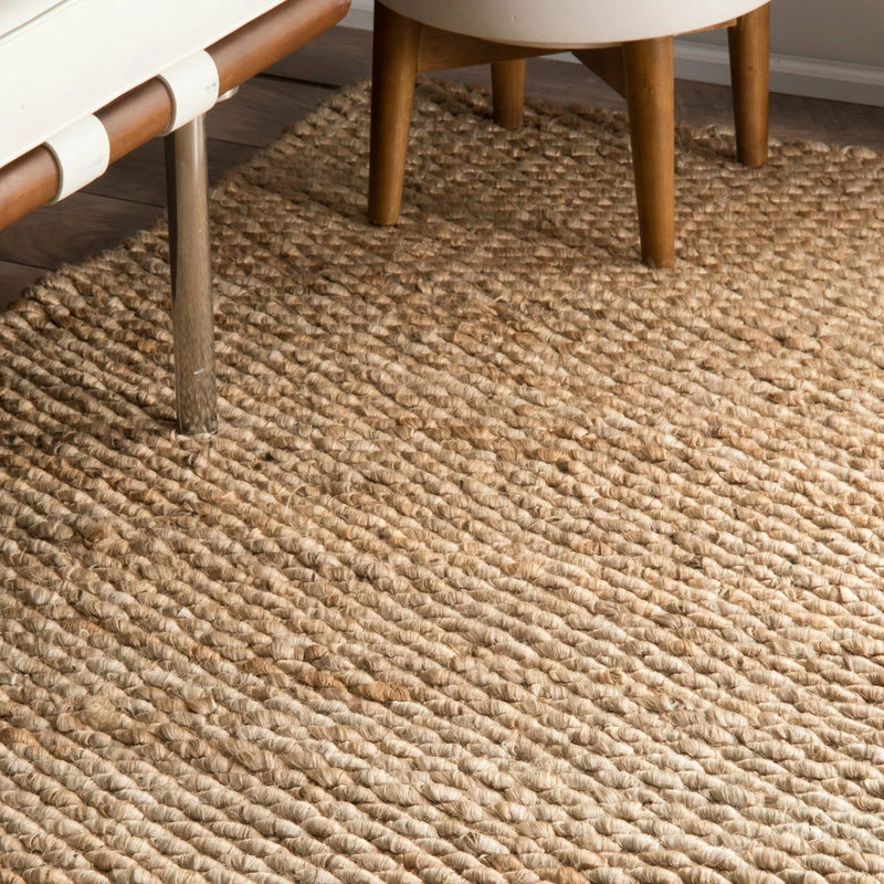 Brand new ⌛ NuLOOM Hand Woven Hailey Jute, Natural, 2'x3' 🥰 5 Brand new ⌛ NuLOOM Hand Woven Hailey Jute, Natural, 2'x3' 🥰 - Image 5