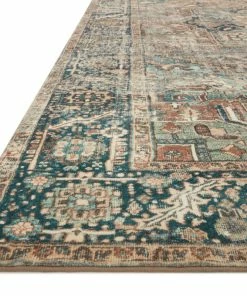 New 🌟 Loloi Rugs Margot Oriental Terracotta/Lagoon Area Rug, 5'0"x7'6" ⭐ -Cheap Rugs Store bb41065f0142a035 2417 w800 h800 b0 p0