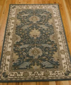 Best Sale 🔥 Nourison India House Rug, Blue, 8'x10'6" 🧨 -Cheap Rugs Store bb51bce009e54aa4 9938 w800 h800 b0 p0