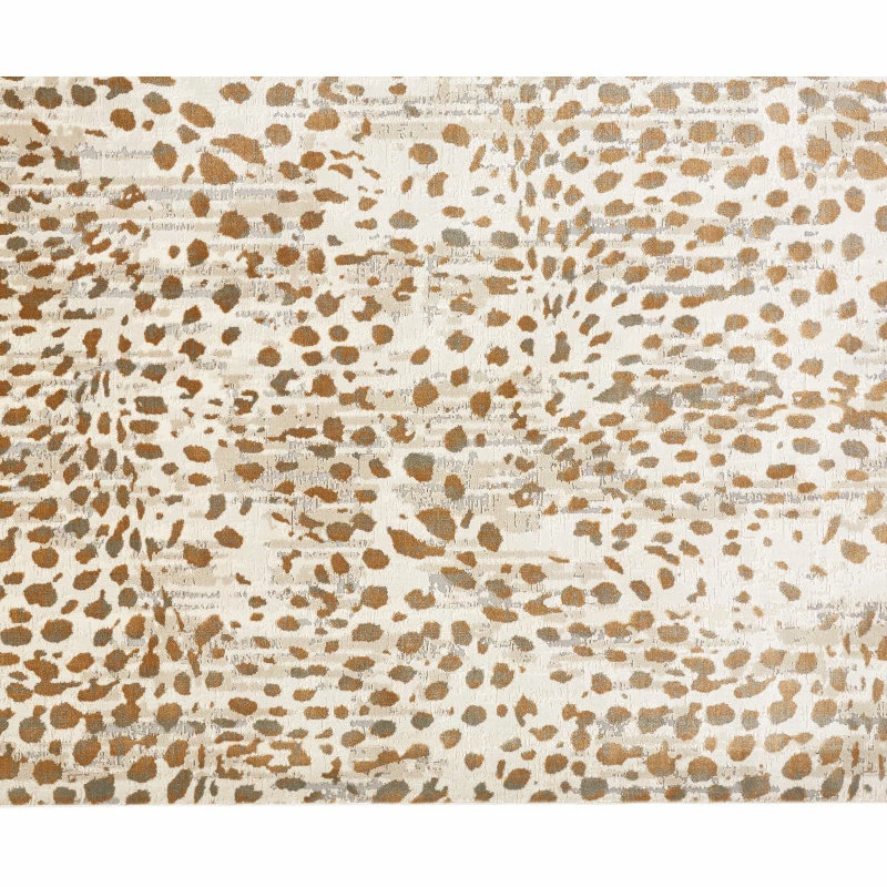 Promo ✨ Feizy Rugs Weave & Wander Vanhorn Metallic Animal Print Rug, Beige, 2'10"x7'10" 👍 6 Promo ✨ Feizy Rugs Weave & Wander Vanhorn Metallic Animal Print Rug, Beige, 2'10"x7'10" 👍 - Image 6