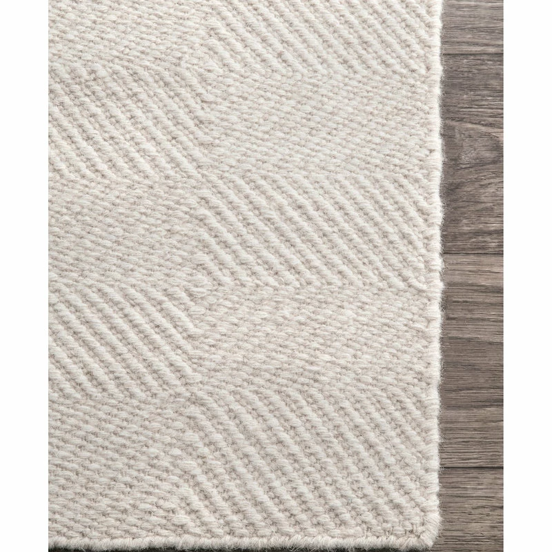 Best deal ✔️ NuLOOM Hand-Tufted Trellis Rug, Cream, 7'6"x9'6" 🛒 4 Best deal ✔️ NuLOOM Hand-Tufted Trellis Rug, Cream, 7'6"x9'6" 🛒 - Image 4