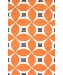 Best reviews of 😍 NuLOOM Hand-Tufted Gabriela Area Rug, Deep Orange, 5'x8' 😉 -Cheap Rugs Store be216cf10e963711 6652 w800 h800 b1 p0