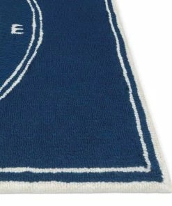 Best deal 🎁 Liora Manne Frontporch Compass Indoor/Outdoor Rug, Navy, 5' Round ❤️ -Cheap Rugs Store c00104a60172dc4c 0168 w800 h800 b0 p0