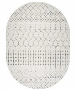 Buy 🧨 NuLOOM Moroccan Blythe Contemporary Area Rug, Gray, 6'7"x9' Oval 💯 -Cheap Rugs Store c08133760fa1b072 2266 w800 h800 b1 p0