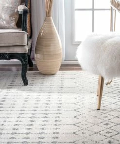 Discount ✔️ NuLOOM Moroccan Blythe Contemporary Area Rug, Gray, 4'x6' ✔️ 16 Discount ✔️ NuLOOM Moroccan Blythe Contemporary Area Rug, Gray, 4'x6' ✔️ -Cheap Rugs Store c141a38d0e98a36e 1892 w800 h800 b0 p0