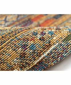 Brand new 🎉 Liora Manne Marina Tribal Stripe Indoor/Outdoor Rug, Gold, 6'6"x9'3" 👏 -Cheap Rugs Store c1b1cc9400d60e23 9459 w800 h800 b0 p0