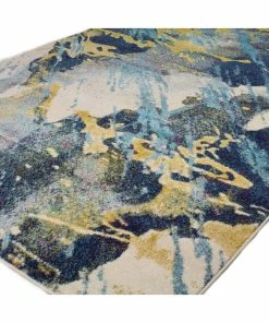 Wholesale 🥰 Bashian Neda Area Rug Ivory/Blue, 5'x7'6" 🧨