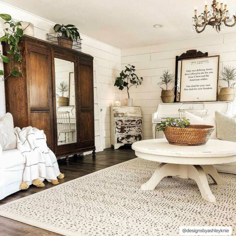 Top 10 😀 Hauteloom Sattley Updated Traditional Farmhouse 7'10" X 10'2" Area Rug ✔️ 1 Top 10 😀 Hauteloom Sattley Updated Traditional Farmhouse 7'10" X 10'2" Area Rug ✔️