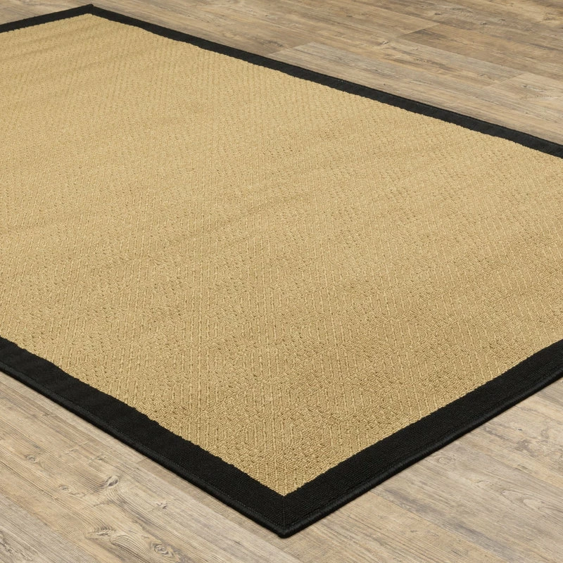 Budget 🔥 Newcastle Home Malibu Indoor And Outdoor Outdoor Beige And Black Rug, 3'7"x5'6" 🌟 8 Budget 🔥 Newcastle Home Malibu Indoor And Outdoor Outdoor Beige And Black Rug, 3'7"x5'6" 🌟 - Image 8