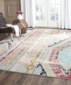 Outlet 🥰 Safavieh Monaco Collection MNC222 Rug, Multi, 9' X 12' 🔔